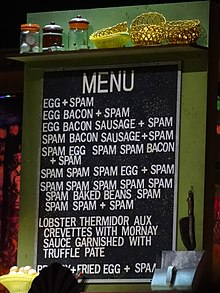 "Spam" de Monty Python (1970)